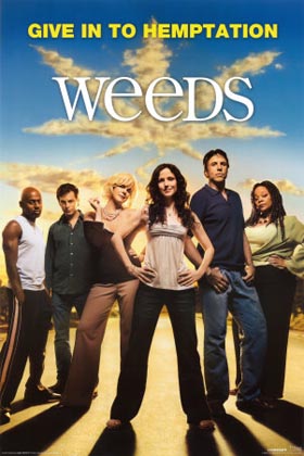 Weeds seasons 1-8 DVD-poster