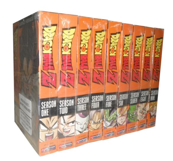 Dragon Ball Z Complete Series Seasons 1 9 Dvd Box Set
