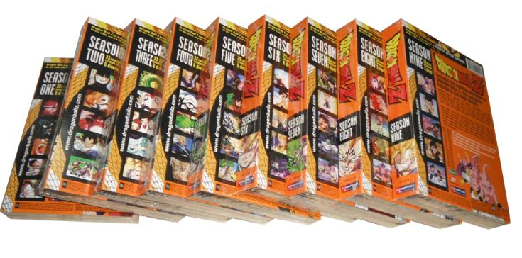 Dragon Ball Z Complete Series Seasons 1 9 Dvd Box Set
