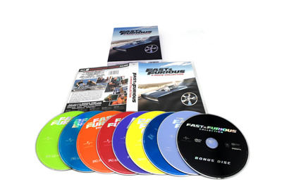 Fast and Furious 8-Movie Collection DVD Box Set