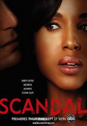Scandal Season 2 dvd poster