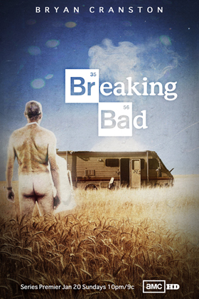 Breaking Bad DVD seasons 1-5 -poster