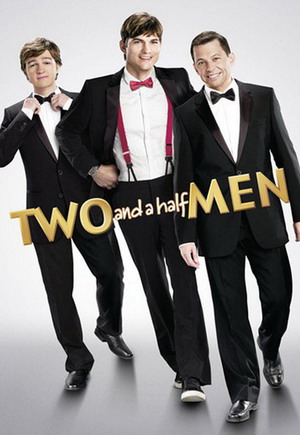 Two and a Half Men dvd poster
