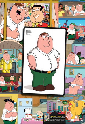 Family Guy dvd Seasons 1-12 poster