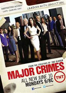 Major Crimes Season 3 dvd poster