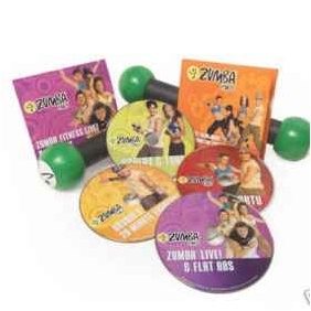 Zumba Fitness Total Body Transformation System DVD Set - Click Image to Close