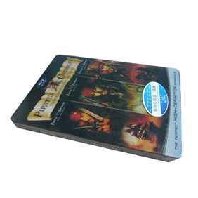 Pirates of the Caribbean Trilogy DVD Movie Boxset - Click Image to Close