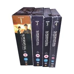 Supernatural Seasons 1-4 DVD Boxset - Click Image to Close