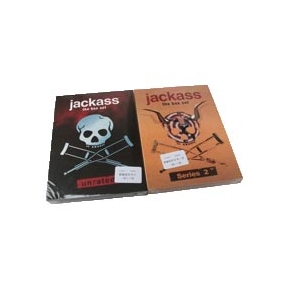 Jackass Seasons 1-2 DVD Box Set - Click Image to Close