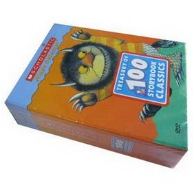 Treasury of 100 Storybook Classics Scholastic Video Collection - Click Image to Close